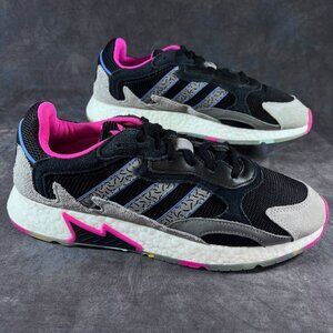 Adidas Tresc Run Men's US 10.5 'Black Pink' Sneakers EG5023 Retro Lifestyle